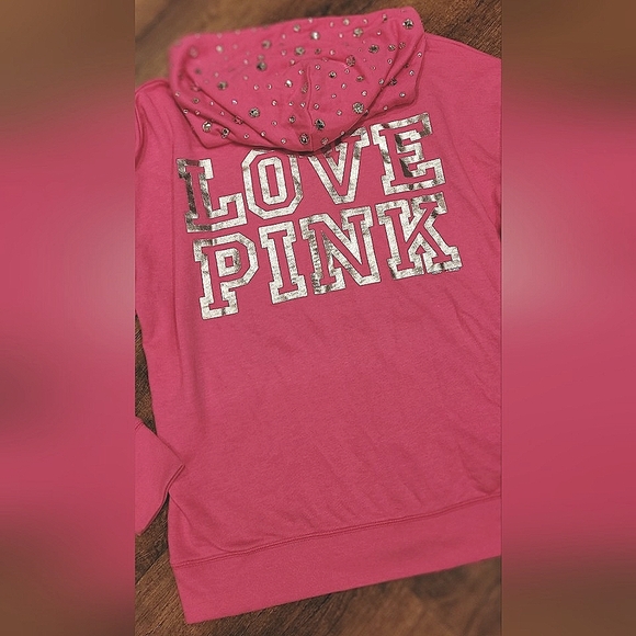 NWT RARE and HTF PINK zip up